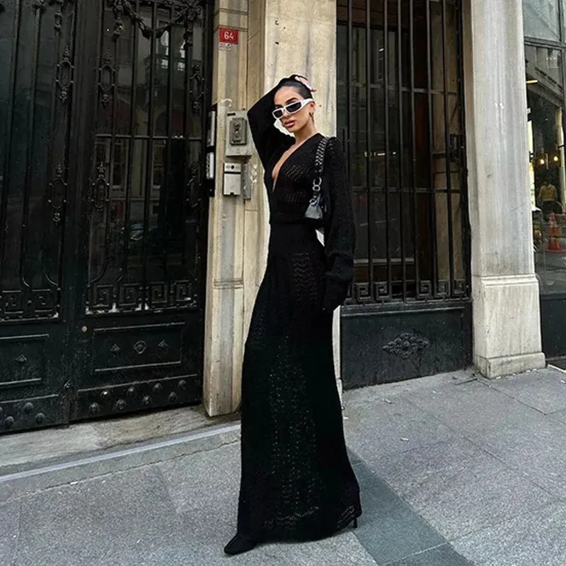 Sexy Knitted White Long Skirts Slimming High Waist Deep V Neck Long Sleeve Dresses For Women Party And Beach Wear From Qiyuan03, $23.51 | DHgate.Com Sexy Knitted White Long Skirts Slimming High Waist Deep V Neck Long Sleeve Dresses For Women Party And Beach Wear From Qiyuan03, $23.51 | DHgate.Com