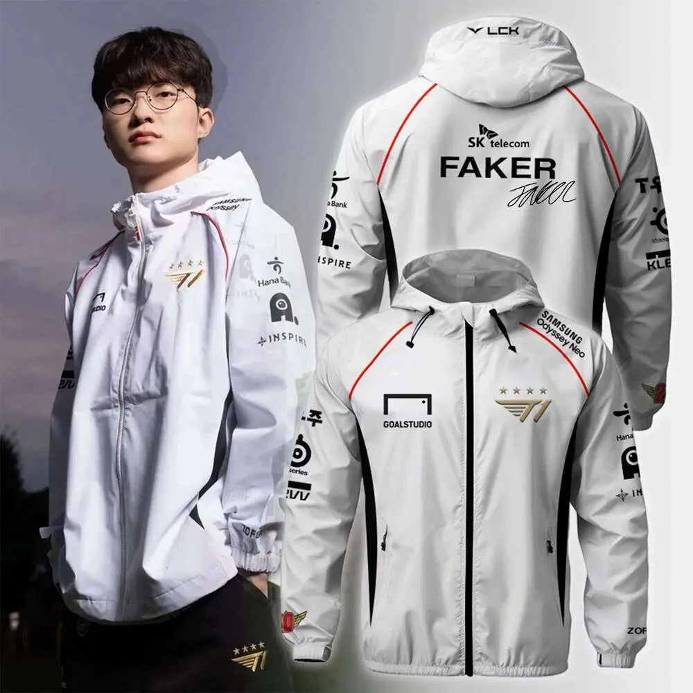 2025 T1 UNIFORM JACKET Faker XLサイズ Cosplay 2025 New T1 Esports Team Uniform World Finals Jersey