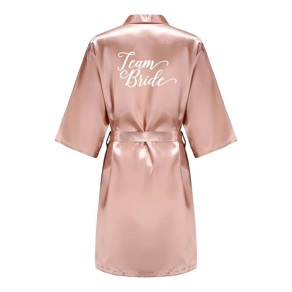 rose gold kimono dress OS / Desert Rose