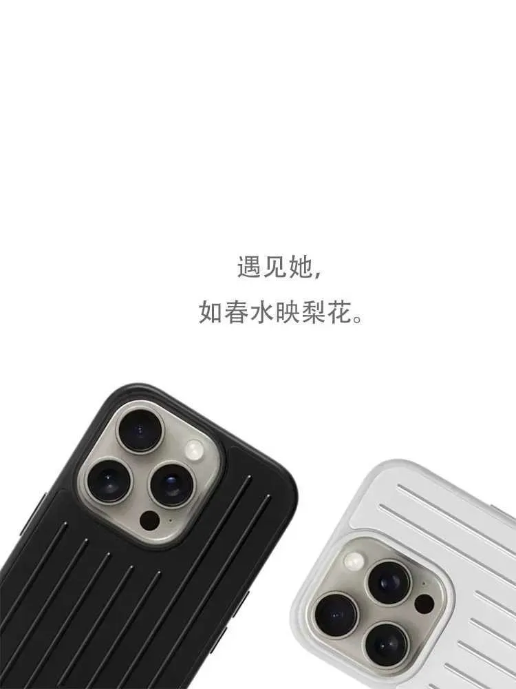 Mobile aluminum alloy commercial fashion anti autumn protection 6.1-inch simple phone case 15 16 Pro Max customized giftXJcase503case1 case