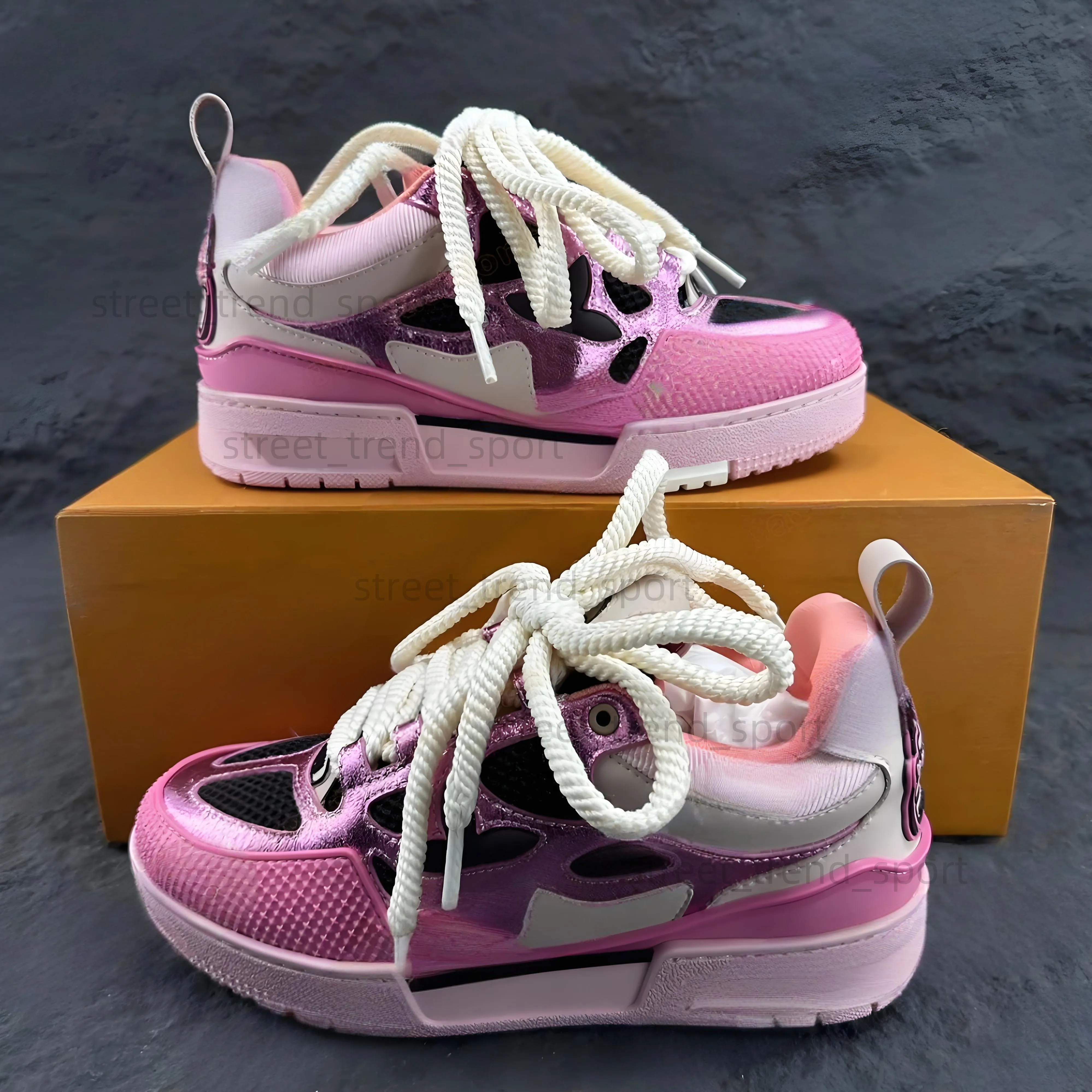 Designer Trainer Skate Shoes: Luxury Run Fashion Sneakers for Men ...