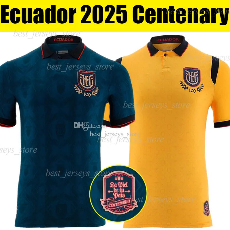 Save Big on Bulk Ecuadorian Soccer Jersey Ecuador National Team Jersey  2025/26 Home Away HINCAPIE PACHO CAICEDO VALENCIA 100th Anniversary Soccer 