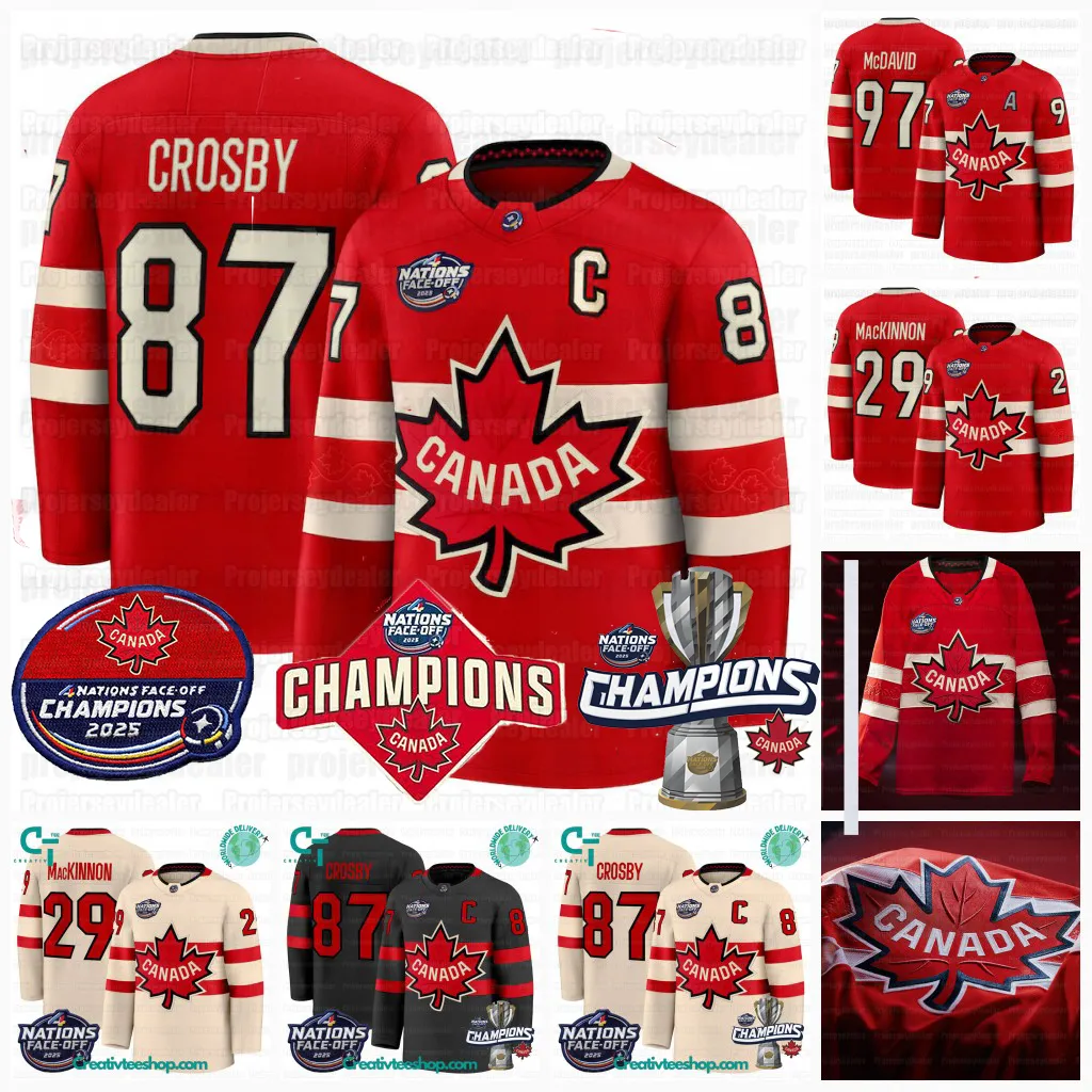 Save Big on Bulk Sidney Crosby Jersey Sidney Crosby #87 Canada Hockey  Jersey 2025 Nations Face Off Champion, Penguins Style Best Deals on  DHgate