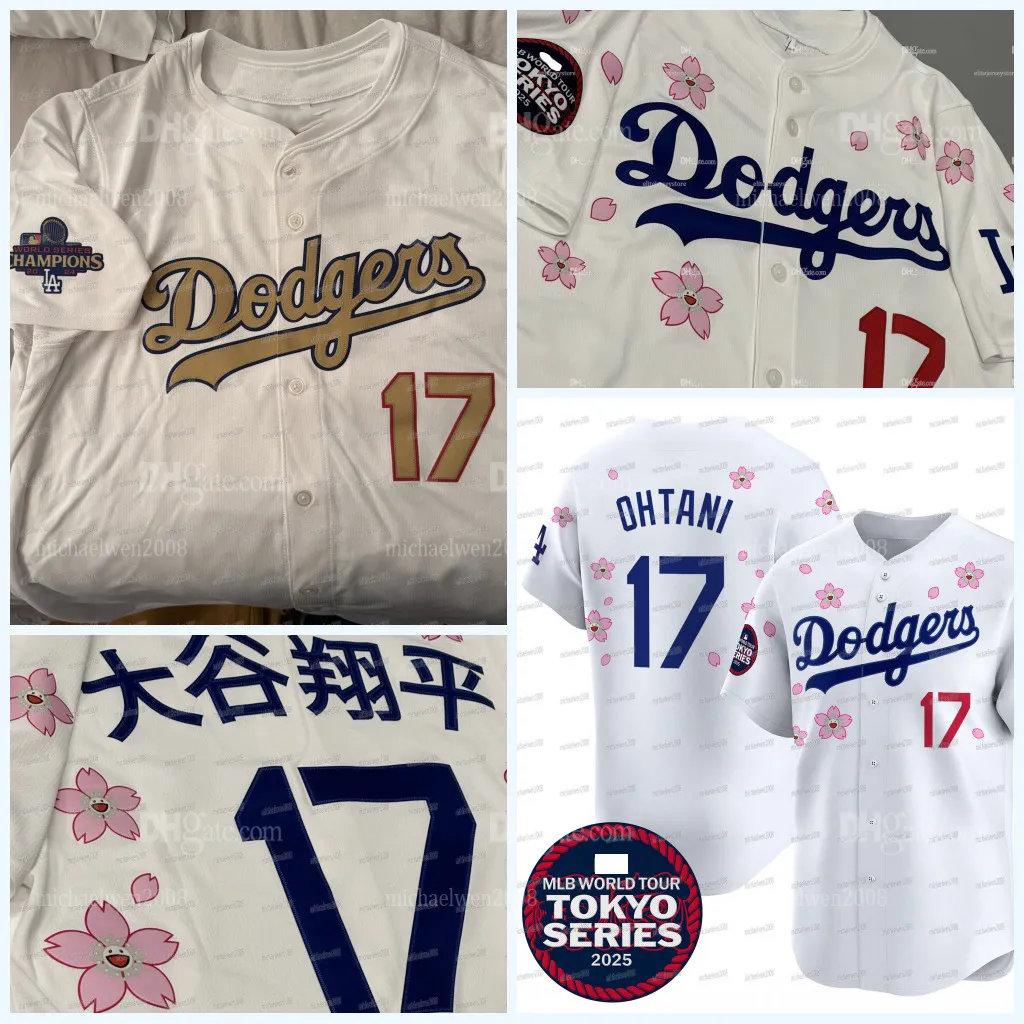 Dodgers Ohtani ユニフォーム Mサイズ　MLB公式 大谷翔平選手の LAドジャース公式ユニフォームが予約開始