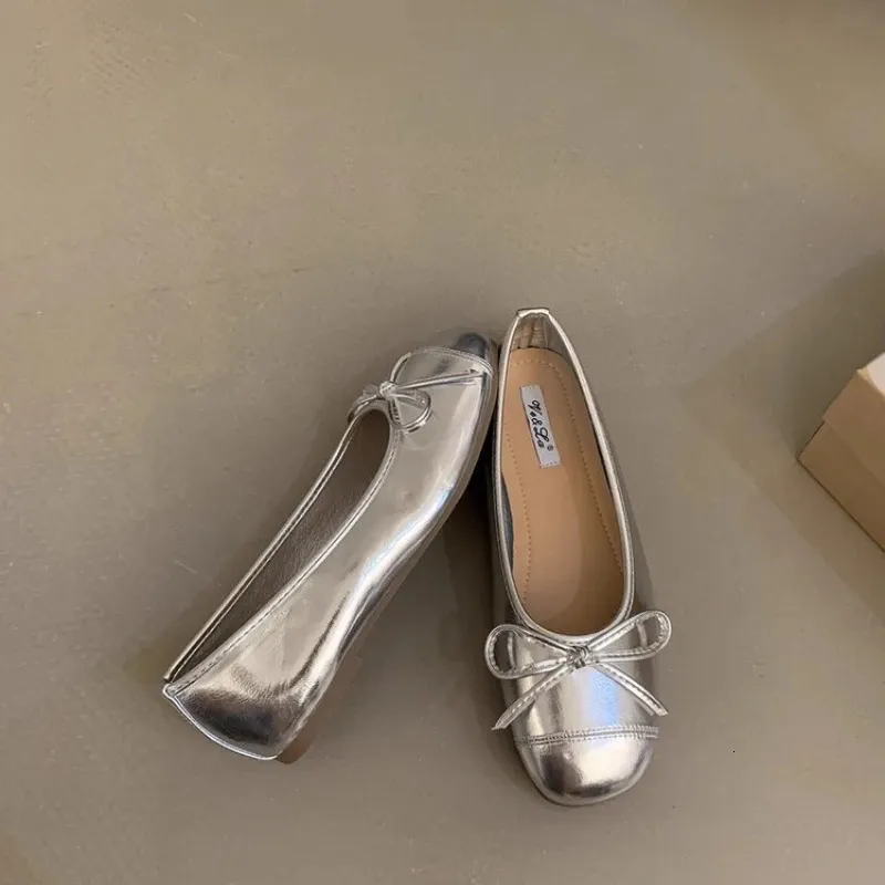 Herbstliche Damen-Ballerinas in Bonbonfarben, flaches Design, runde Zehenpartie, lässiger Slipper, Modell 250321_voghion.com