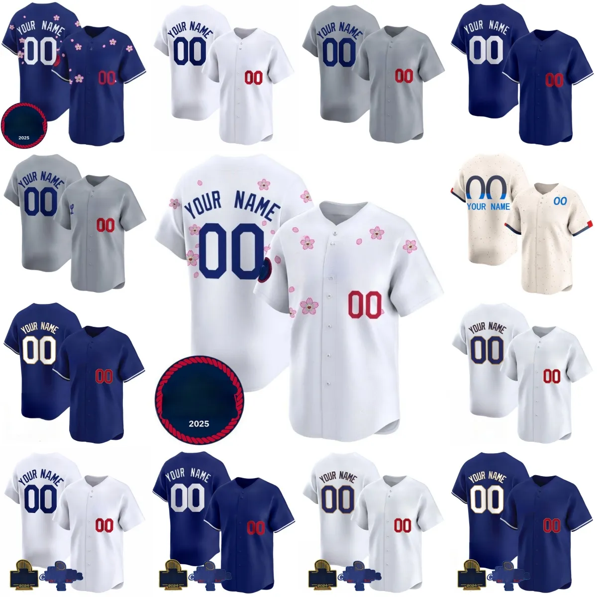 Maglie Da Baseball Shohei Ohtani Personalizzate 2024 City Connect