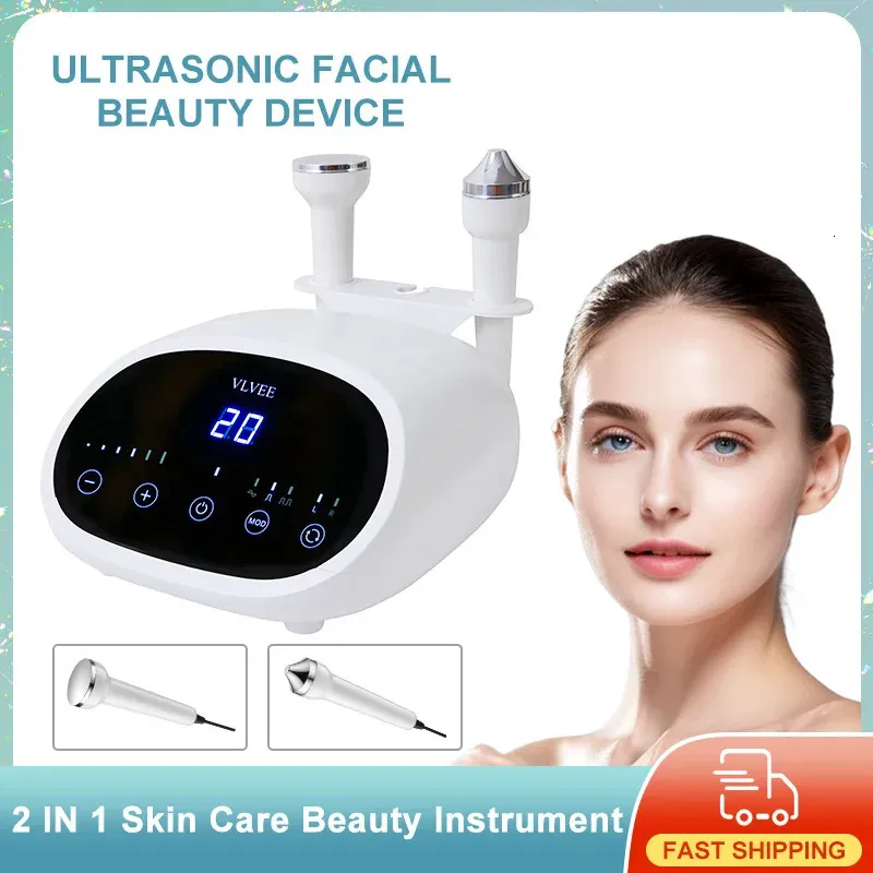 VLVEE 2 In 1 Ultrasonic Radio Frequency Skin Device From Dao04