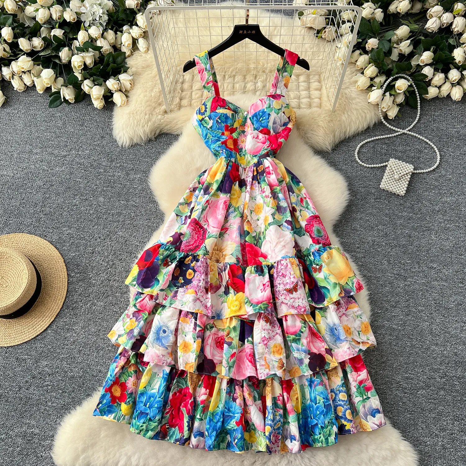 Abito Estivo Da Donna Ricami In Pizzo 2024, Eleganti Abiti A