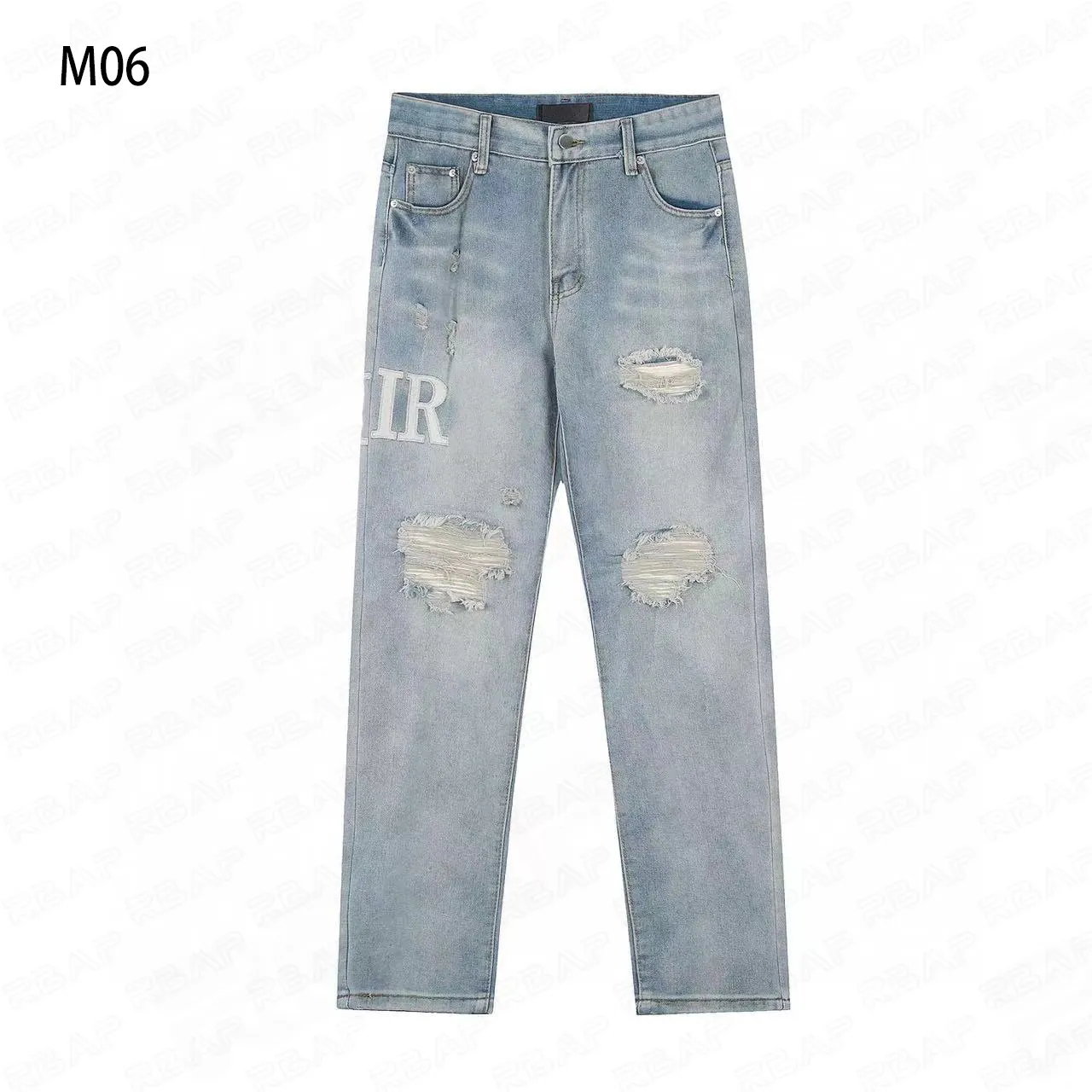 Jeans Designer Pant Stack Jeans Mens European Jean Pants Trousers