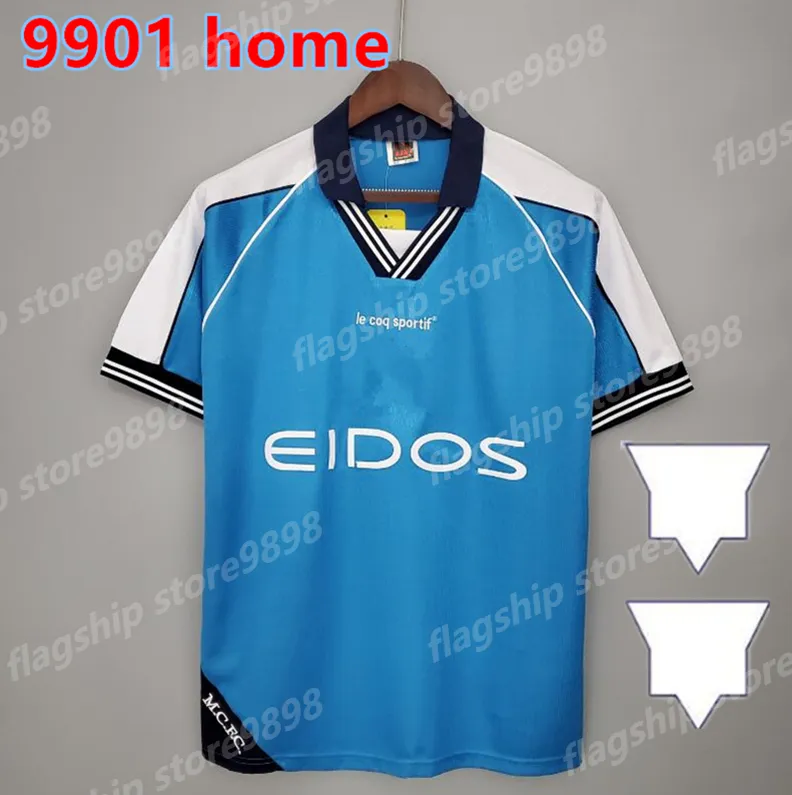 ウェア Manchester City  Uniform 1999/2000 Manchester City 1999-00 Home Kit