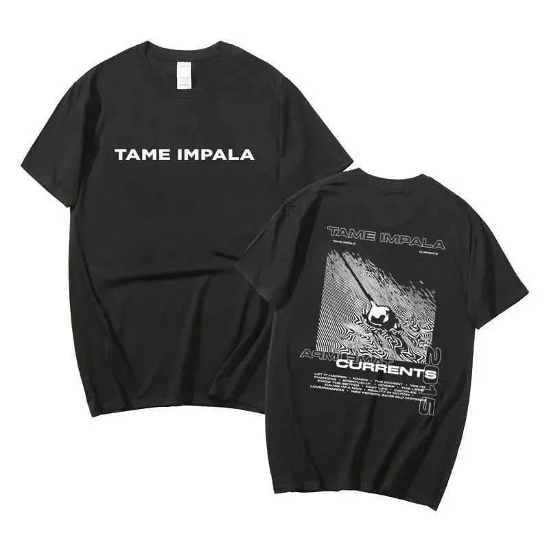 Wholesale Tame Impala Currents Mens Cotton T Shirt  From