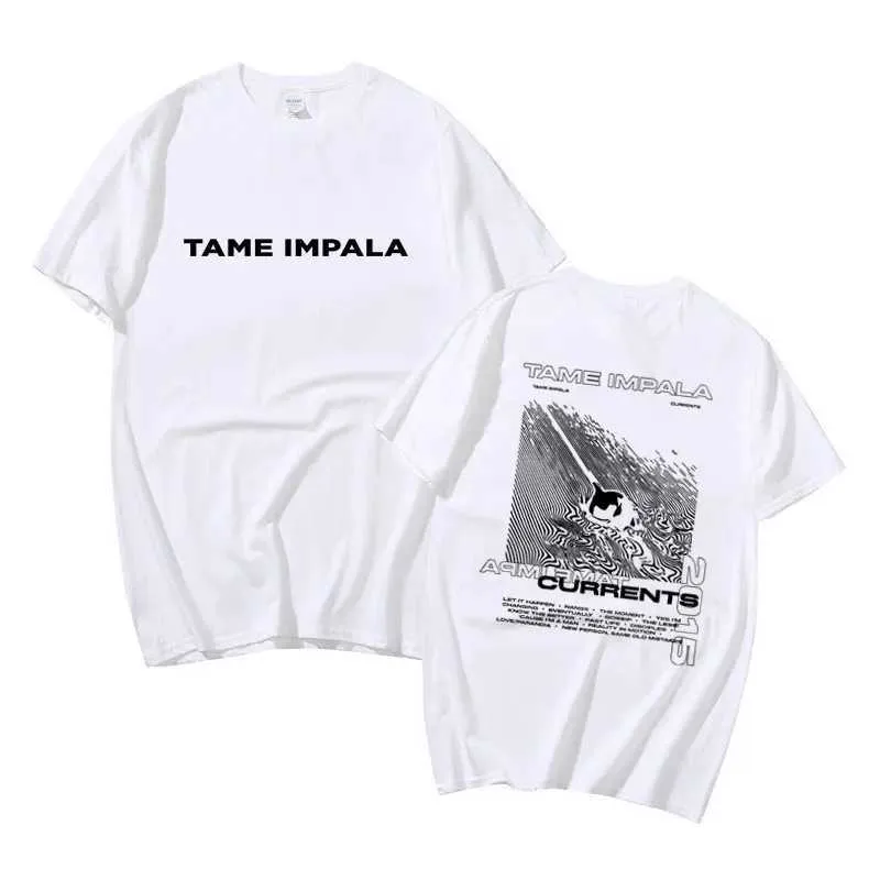 Wholesale Tame Impala Currents Mens Cotton T Shirt  From