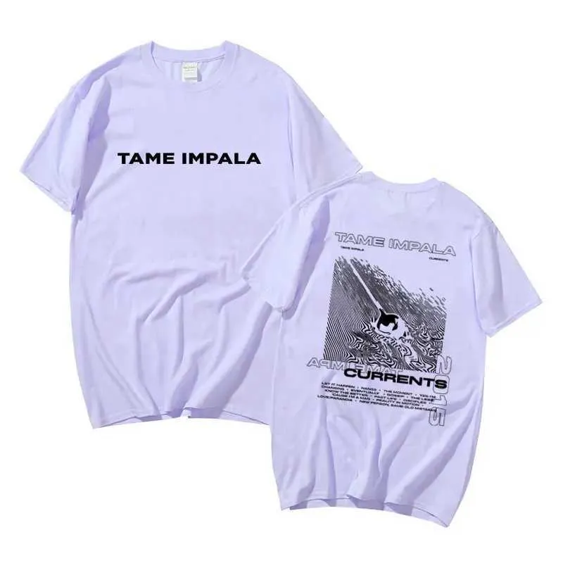 Wholesale Tame Impala Currents Mens Cotton T Shirt  From