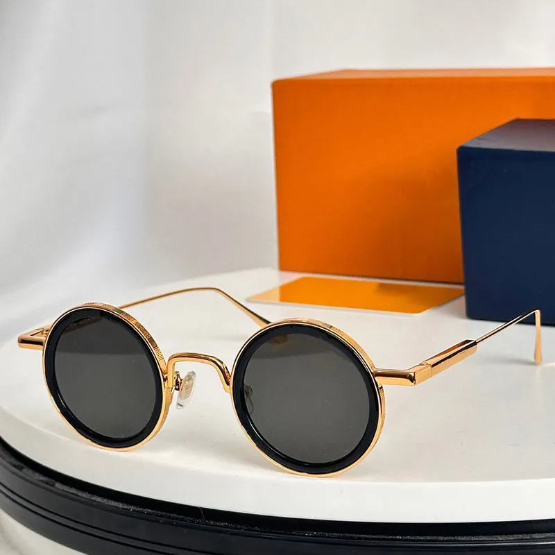 25ss Titanium Alloy Round Sunglasses For Women ... From  display picture 3