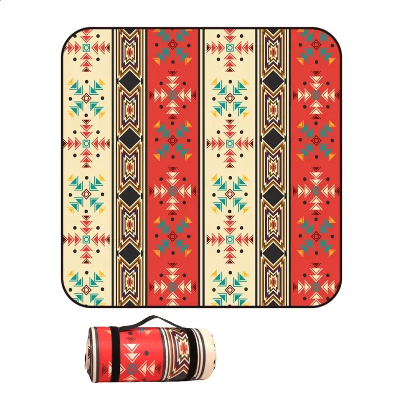 Grand Tapis De Pique-Nique 200x200 Cm Motifs Animaux Mignons – Imperméable, Épaissi, Lavable, Idéal Plage, Camping, Parc Ou Barbecue