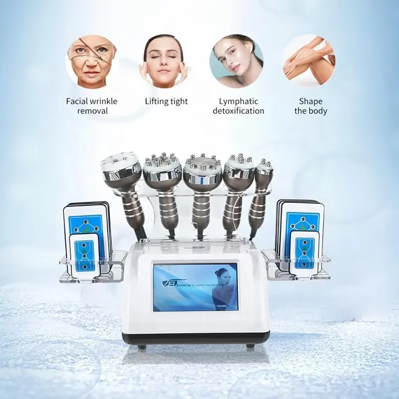 High Quality 6 In 1 Body Slimming Machine Vacuum, From