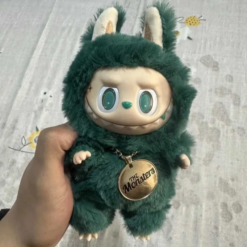Replica Monster Labubu Doll - 17cm Zimomo Mokoko DIY Figure Replica Monster Labubu Doll - 17cm Zimomo Mokoko DIY Figure