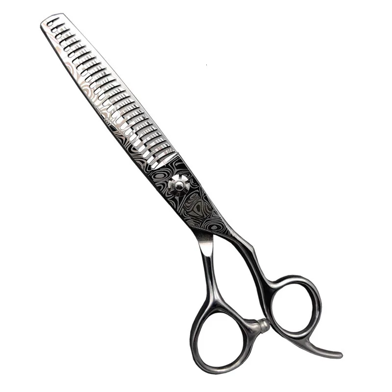 6 Inch Professional Hair Cutting Scissors, Thinning Teeth Scissors For Salon And Hoe Use, Adult Haircutting Shears, Available In Green Or Red | SHEIN EUQS - View #6