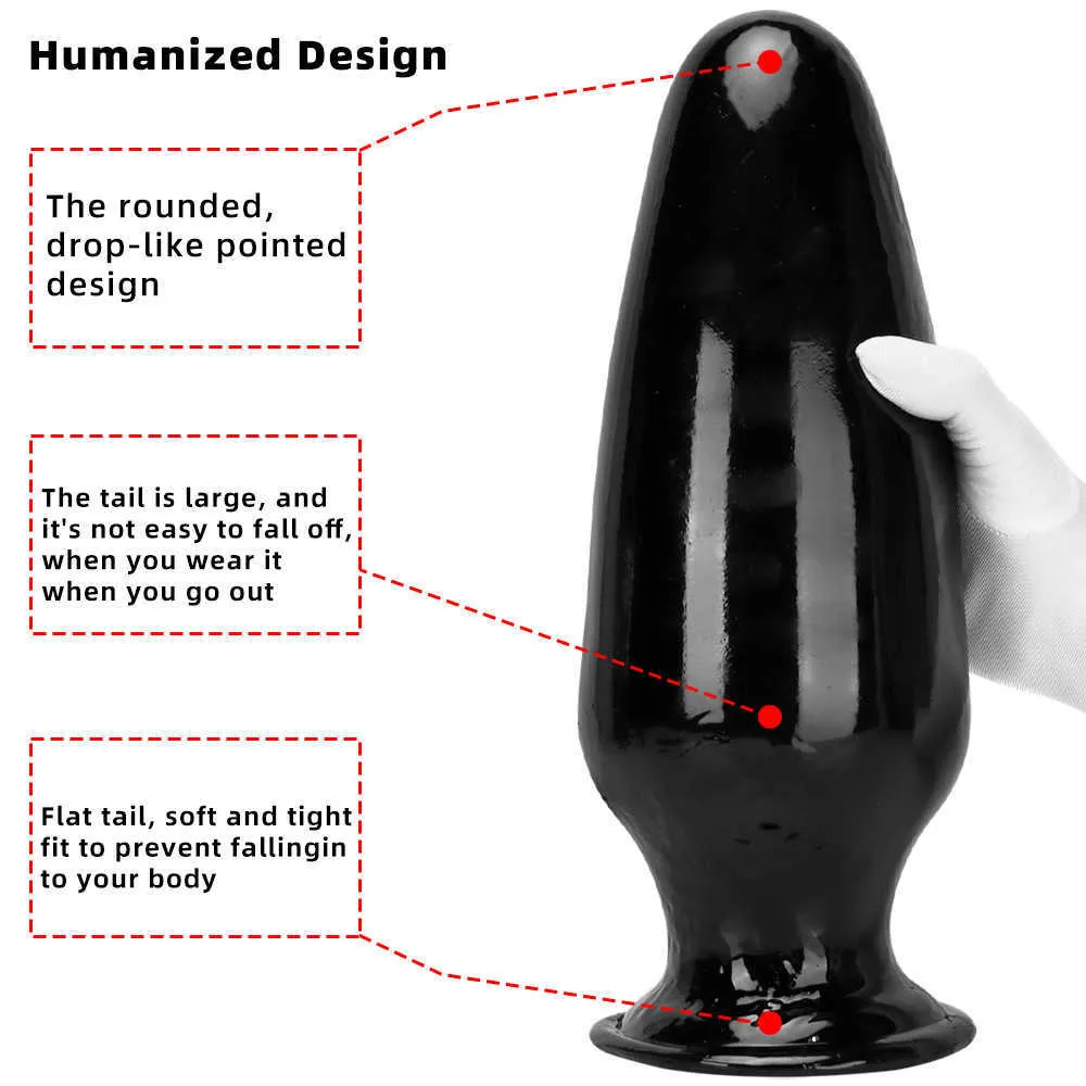 30.5 * 11.5cm Giant Dilated Anal Dilated Heterosexual... From Gbamboo2017,  $44.57 | DHgate.Com