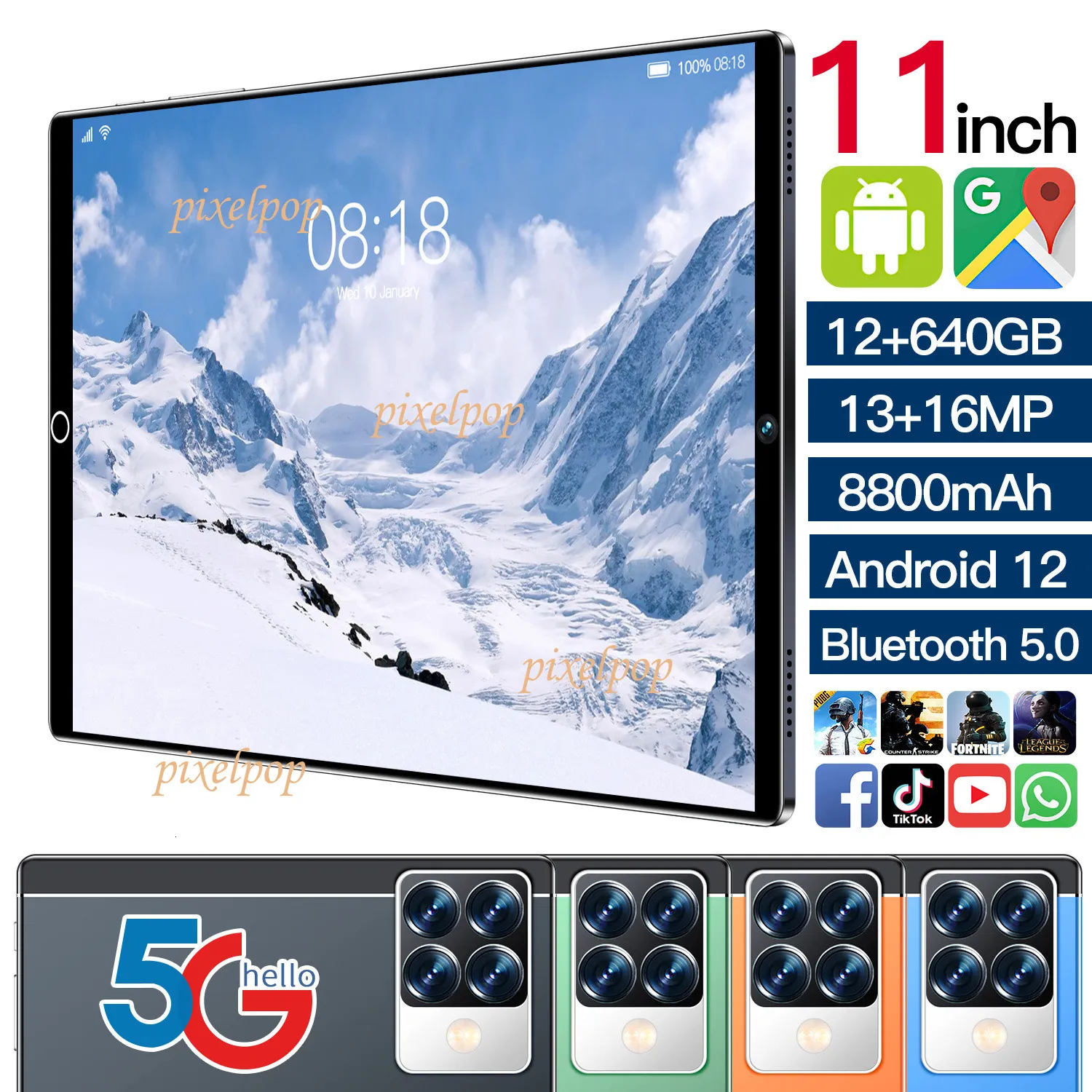 10 Inch 2 In 1 Business Tablet PC, Android 5.0,... From Pixelpop, $113. ...