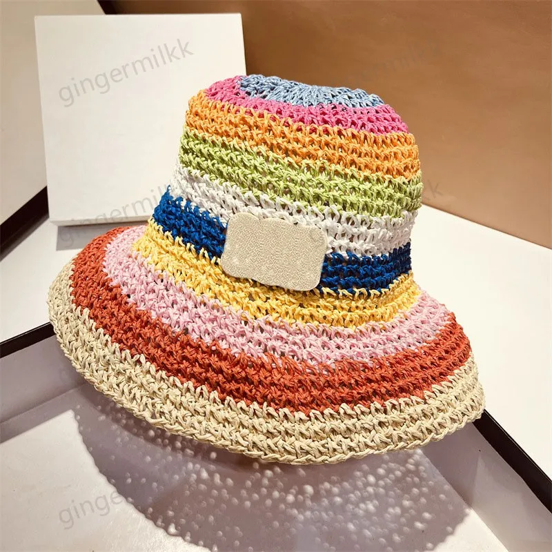 Cappelli Di Lusso Cappelli A Bordo Arcobaleno Cappello Da Design