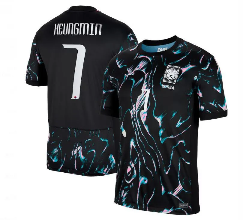 Football Team Korea 2021 Stadium Away South Korea Soccer Jersey