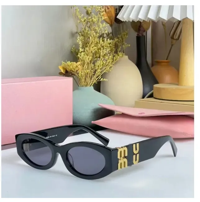 Classic muis Sunglasses Women's Designer Cat-eye Glasses Sunshade Sunglasses Men's Cycling Sunglasses Tortoiseshell full-frame goggles