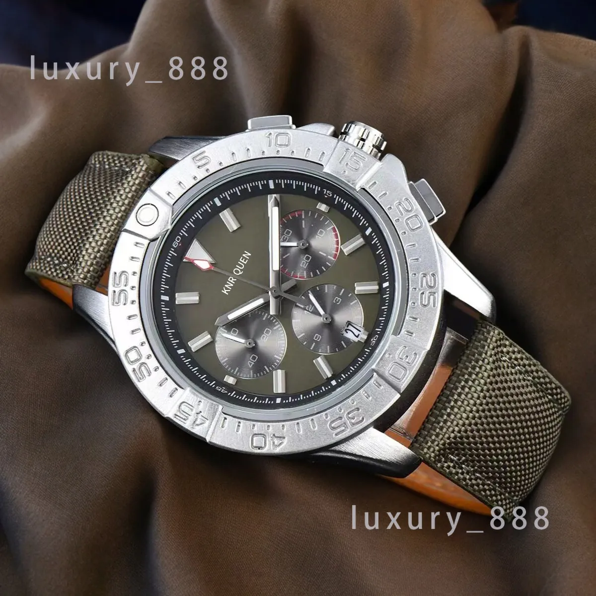 Luxury Quartz Watch Men Casual Slim Dress Waterproof Sport