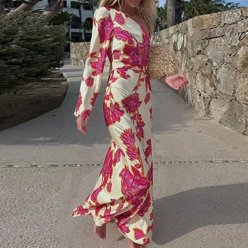 summer floral off shoulder dress Boho Floral Muslin Maxi Dress: Off-Shoulder Cottagecore Summer Outfit