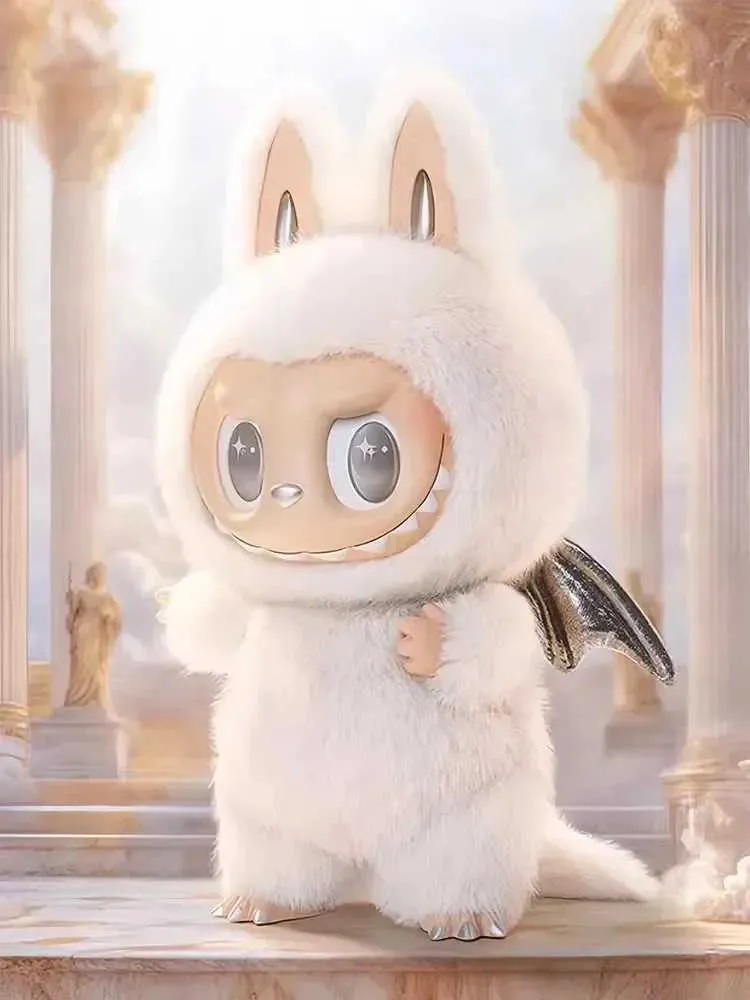 Labubu Doll: 17cm Zimomo Cloud Angel Vinyl Doll Animated
