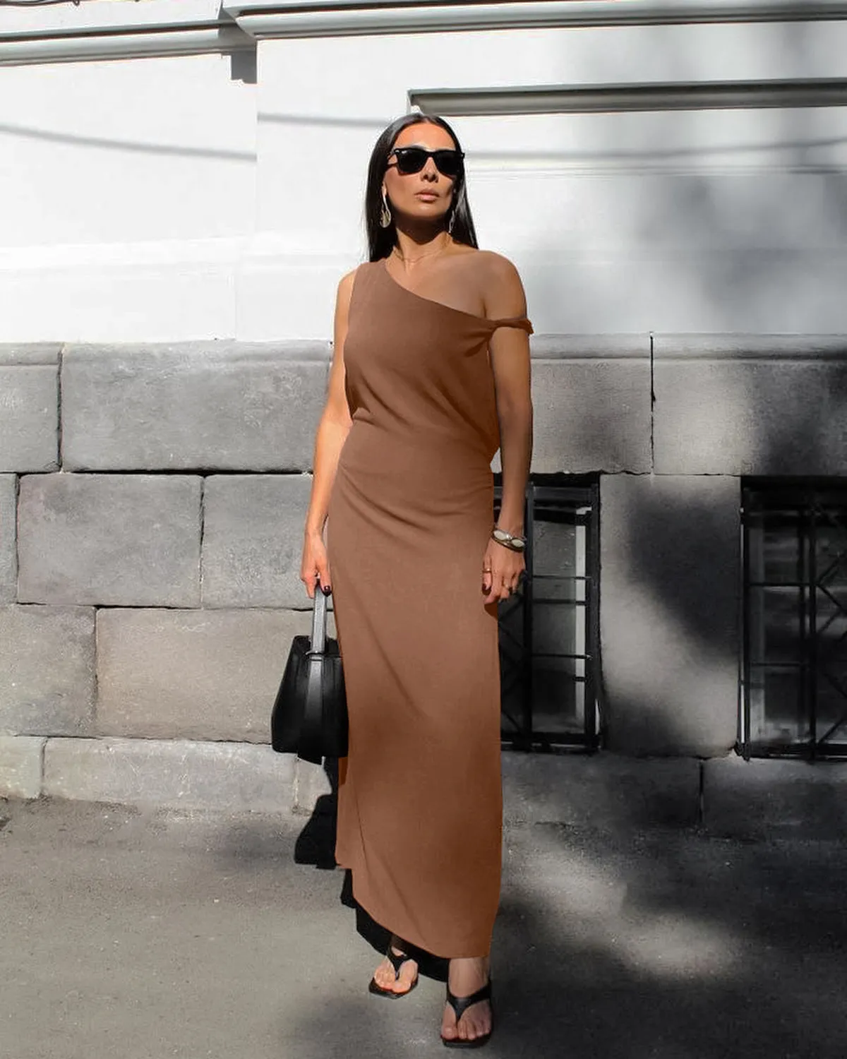 retro sleeveless dress Inoah Retro Bloom Sleeveless Pinhole Dress