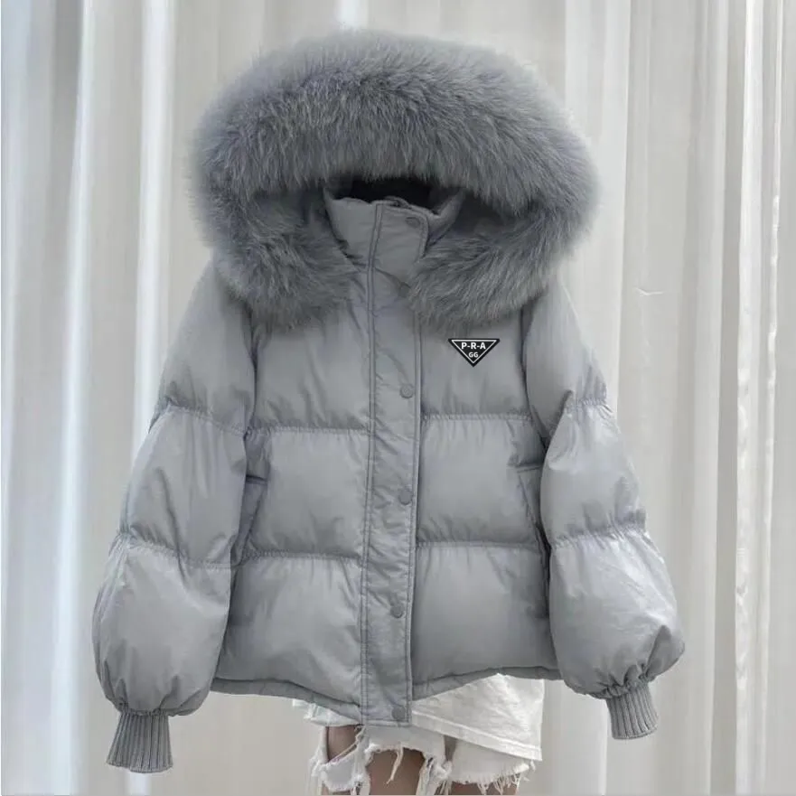 Designer Womens Designer Puffer Jacket Womens Parka With Fox