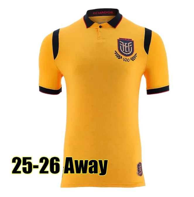 2025 2026 Ecuador Centenary Soccer Jersey: High Quality