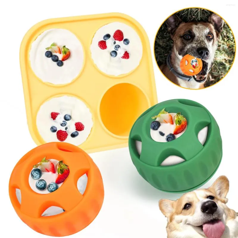 Save Big on Bulk Silicone Dog Chew Toys Calming Toys For Dogs Treat Tray:  Long Lasting Dog Chew Toys, Freezable Puppy Teething Toys Dog Treat Molds 