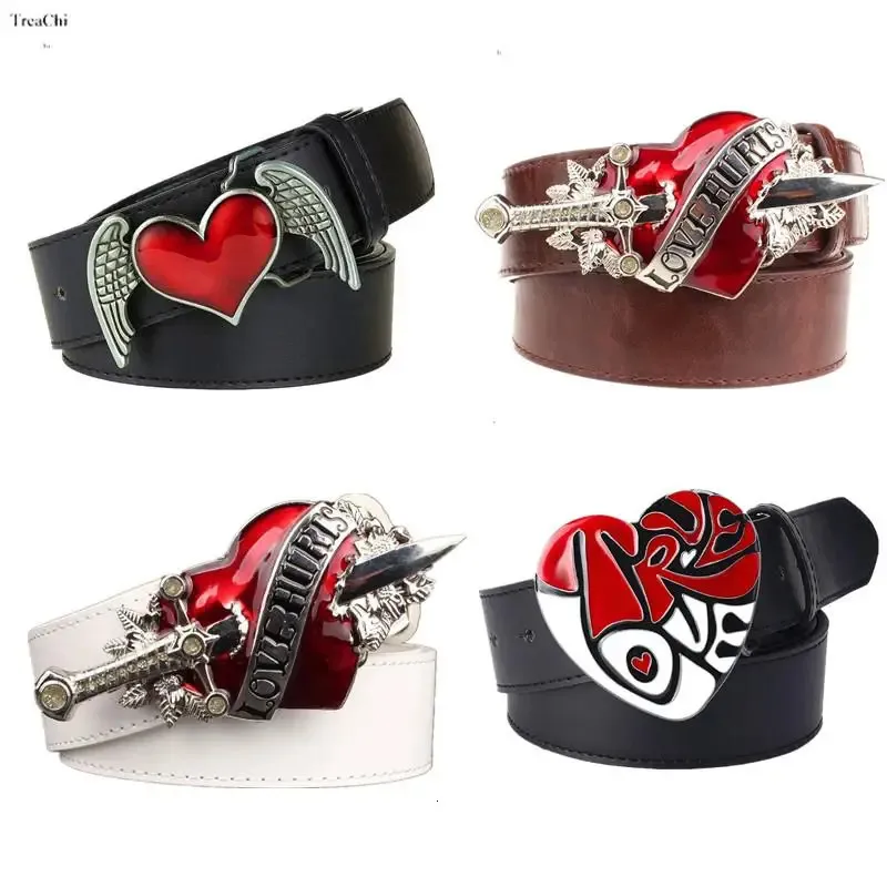 Cool Girls Belt For Women Casual Pin Buckle Butterfly Buckle Adjust Wide Belt For Jeans Pants Teens Decorative Belt At Men's Clothing Store