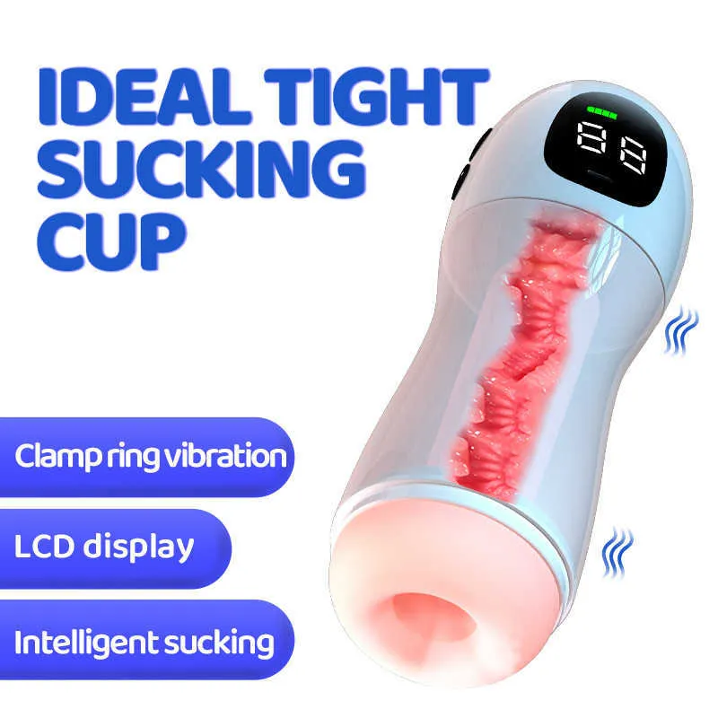 Advanced Male Masturbator Cup With Digital Display ... From Dbulkwholesale,  $4.33