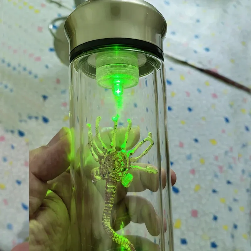 Alien Glow Jar Xenomorph Specimen Facehugger Embryo Glass Jar Movie ...