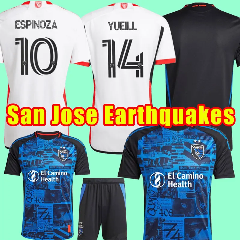 San Jose Earthquakes Soccer Jersey Home Away Kits for Men