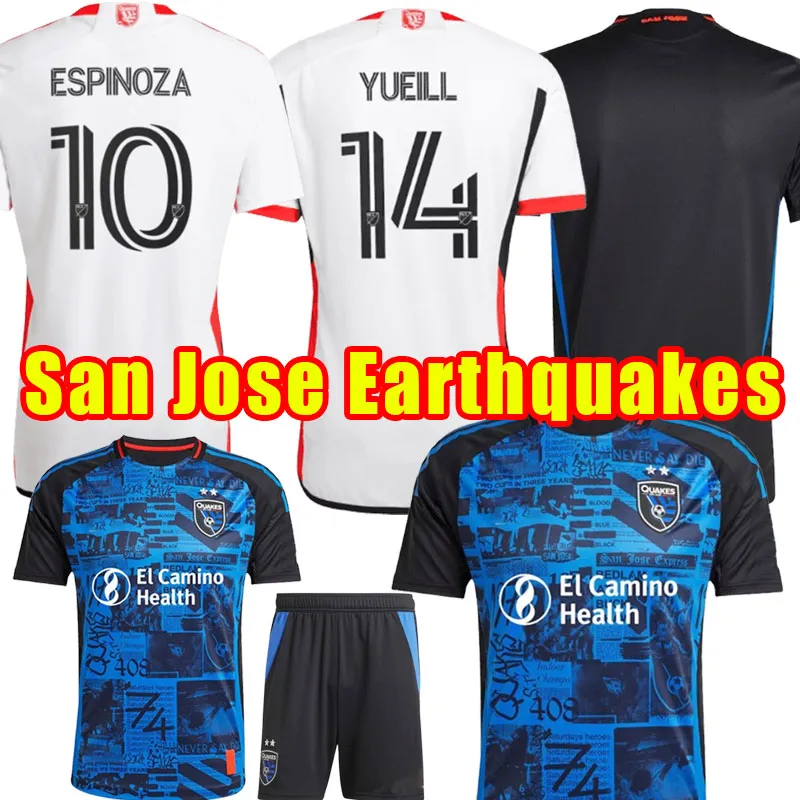 Save Big on Bulk Soccer Jersey San Jose San Jose Earthquakes 2025/26 Home  Away Jersey Full Kit Men's Fan/Player Version Best Deals on DHgate