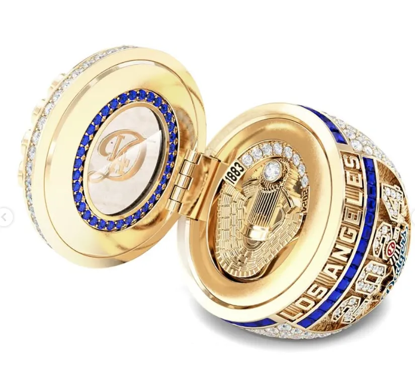 Collectible 2025 Championship Ring Replica With Display Box