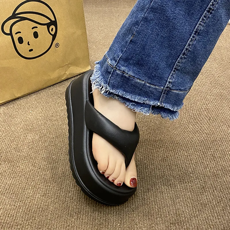 Designer Sandals Thick Sole Platform Sandals Height Increasing_voghion.com