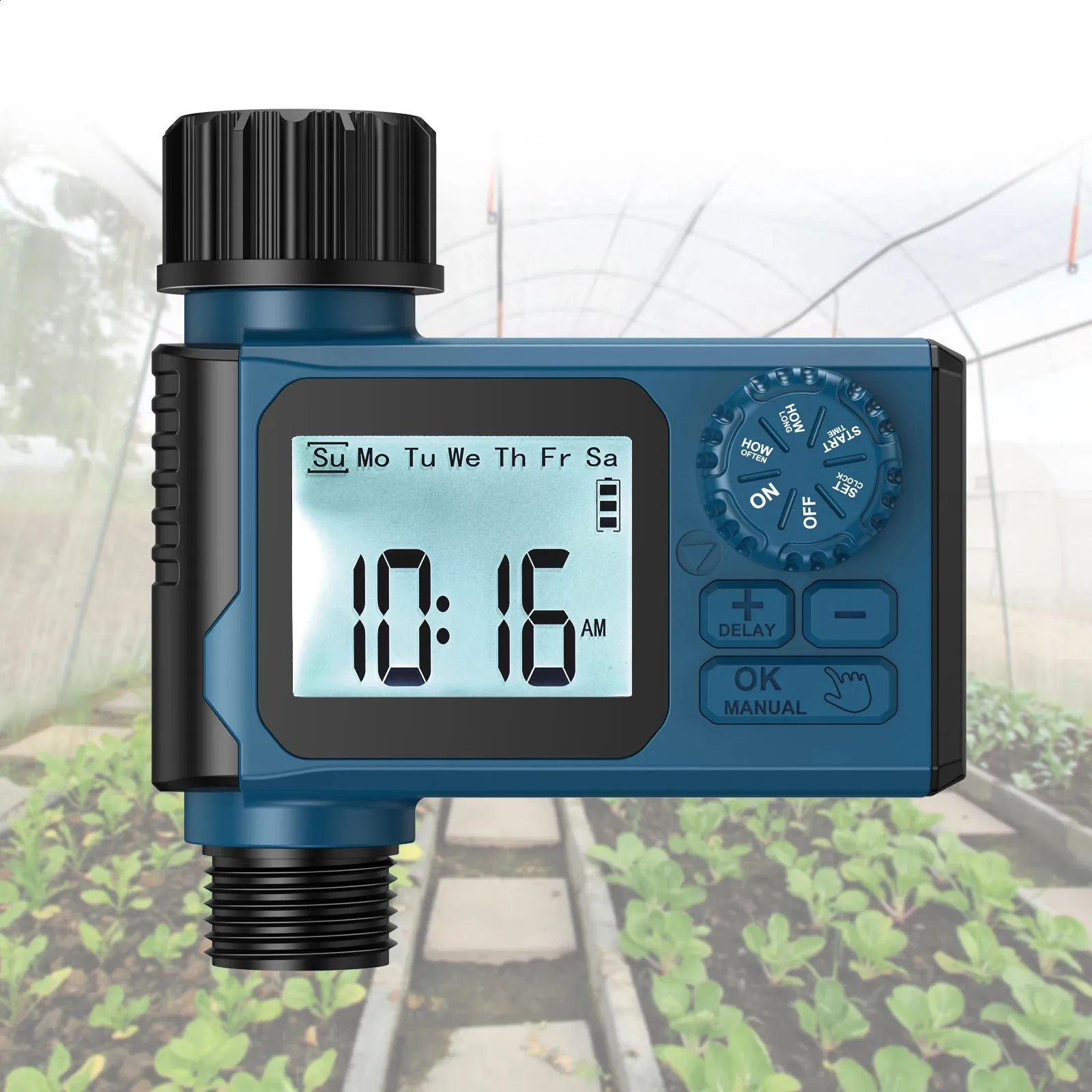 Automatic Garden Irrigation Timer Digital Water Timer With Programmable ...