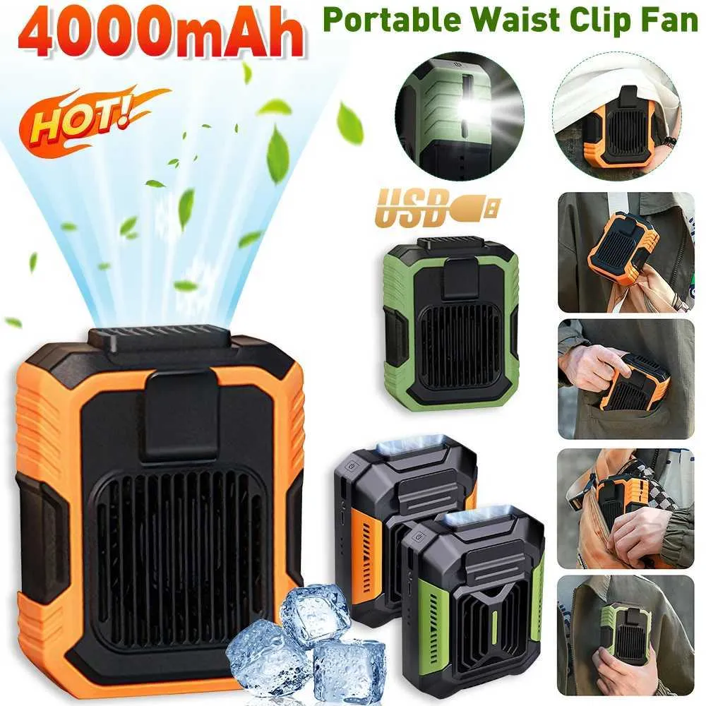 Waist Clip Fan 4000mAh Rechargeable Body Fan Portable... From Beauty_of ...