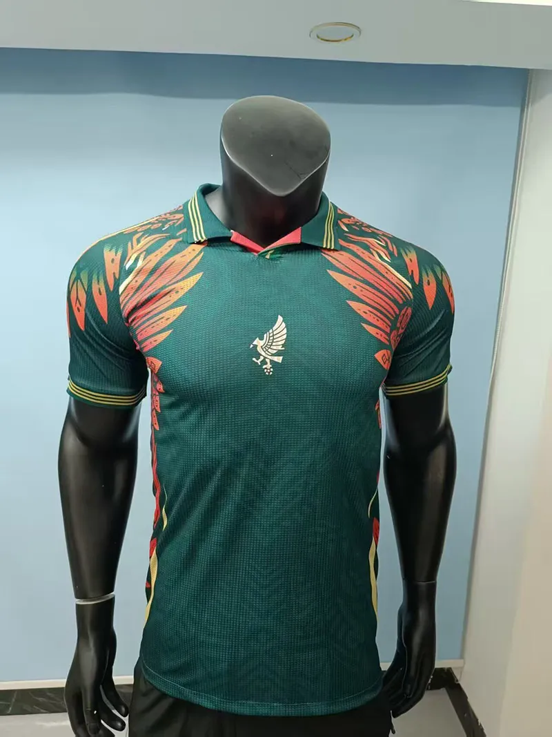 Mexico National Team Jerseys 2025 Green Soccer Jersey Concept Kit: comfortabel voetbalshirt voor vrouwen, kinderen en mannen ideaal voor