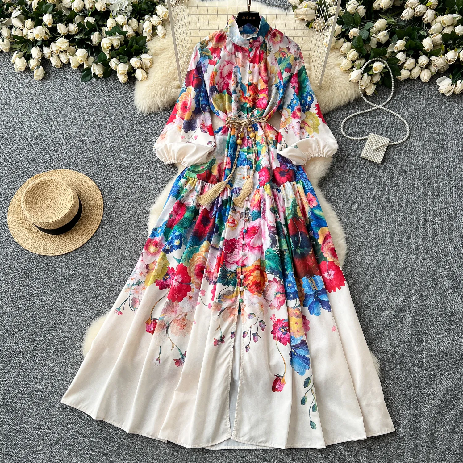 Casual Dresses Womens Floral Maxi Dress Long... From Xiongstore, $36.19 In  Bulk | DHgate.Com