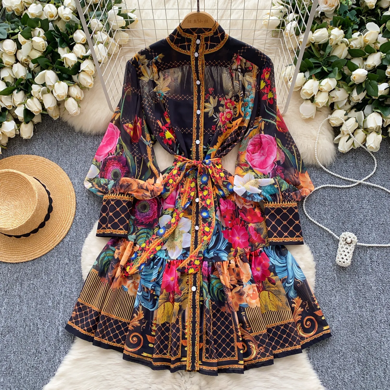 Vestidos Bohemios Vestidos Largos Estampados Amazon Vestidos