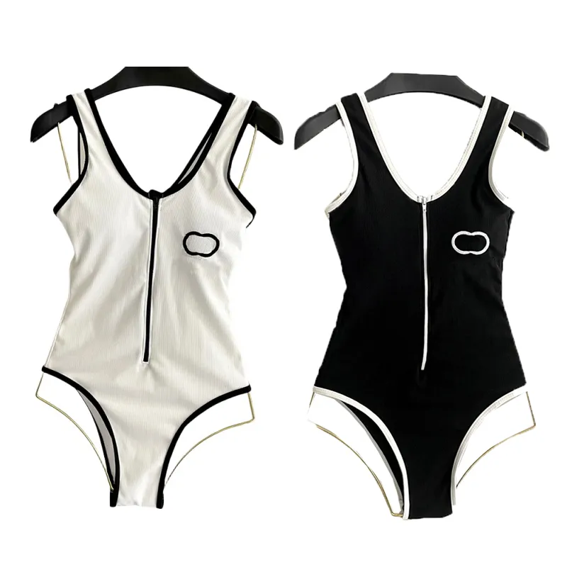 luxury-embroidered-designer-one-piece-black-and-white-swimsuit-for