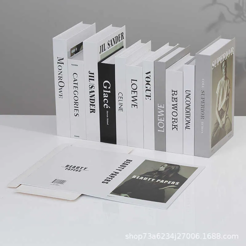 Modern English Simulation Book Model Decorative Figurines For Home ...