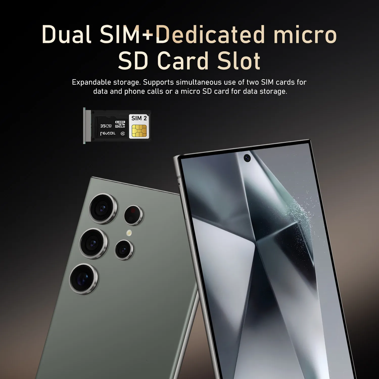 Budget-Friendly 7.3-inch Android Smartphone - S24 Ultra+ Equivalent ...