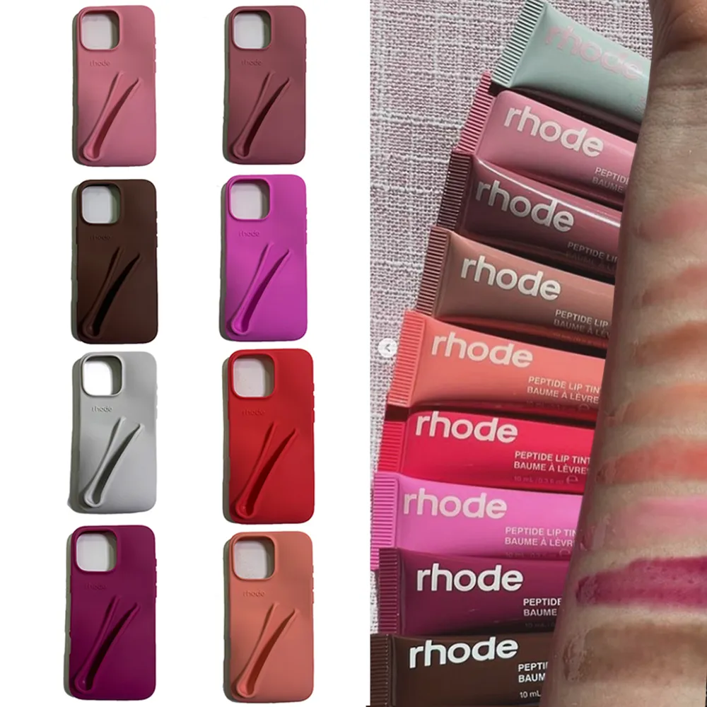 Silicone phone casing with Box for iPhone 16 Pro Max, Lip